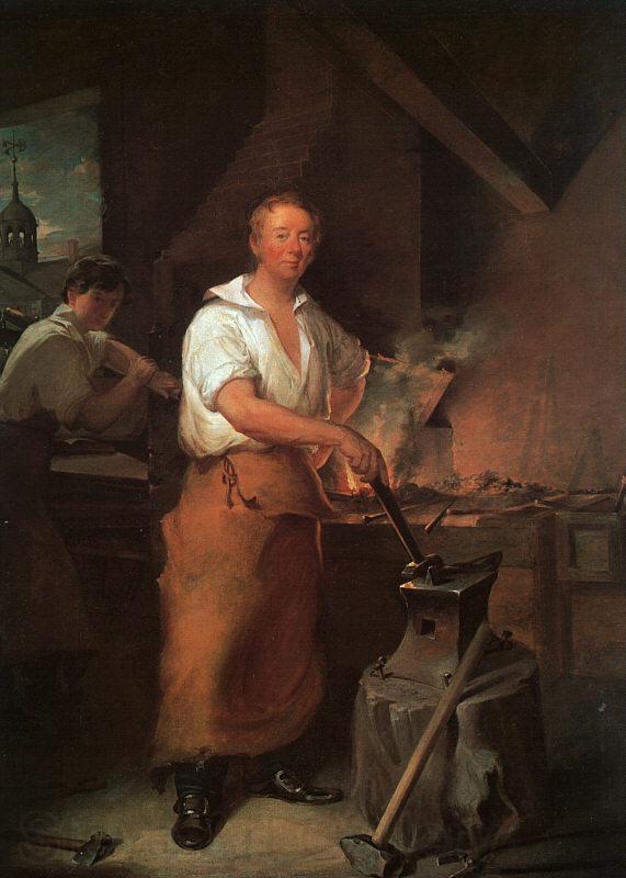 John Neagle Pat Lyon at the Forge Norge oil painting art